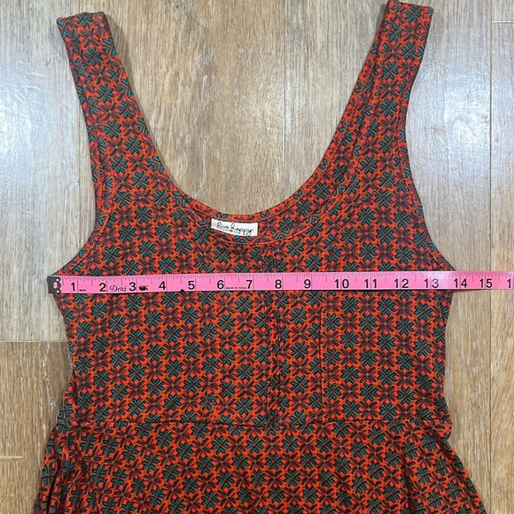 Live Happy by Natural Life Skater Dress Floral Sunburst Geometric Size Medium M - Picture 8 of 10